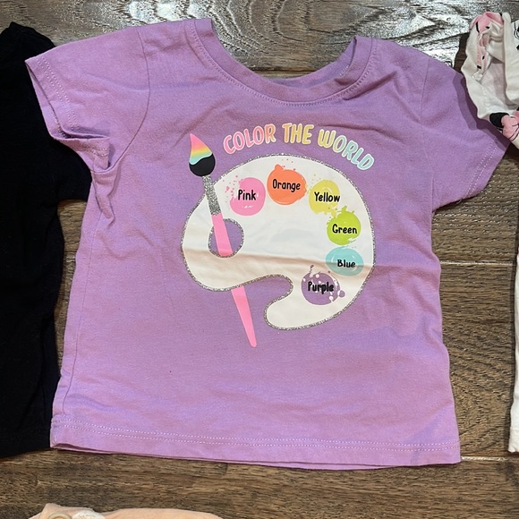 Bundle of infant girl tees/skirts/dresses - Picture 4 of 9